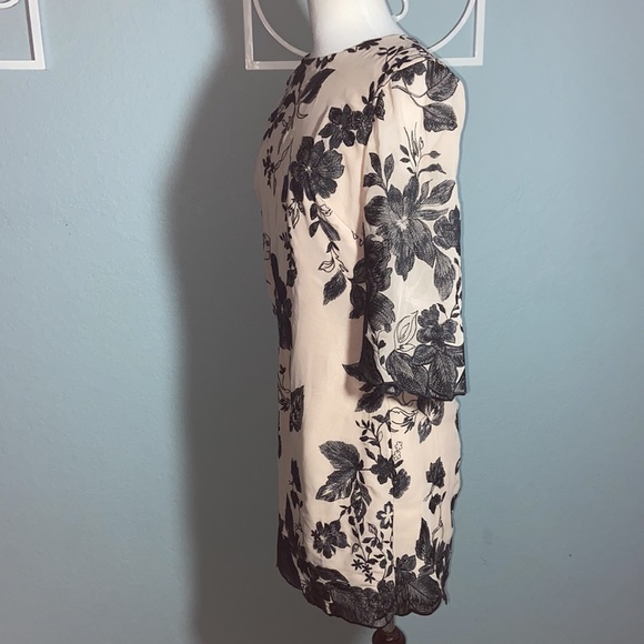 Like new Dress the Population Paige Embroidered Shift Dress - Picture 10 of 16